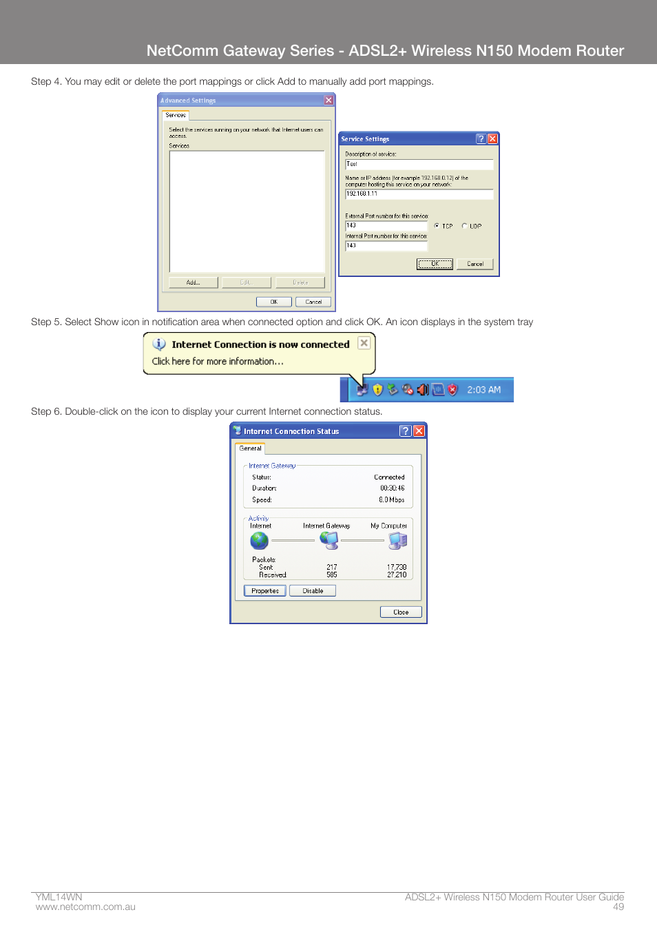 NordicTrack N150 User Manual | Page 49 / 61