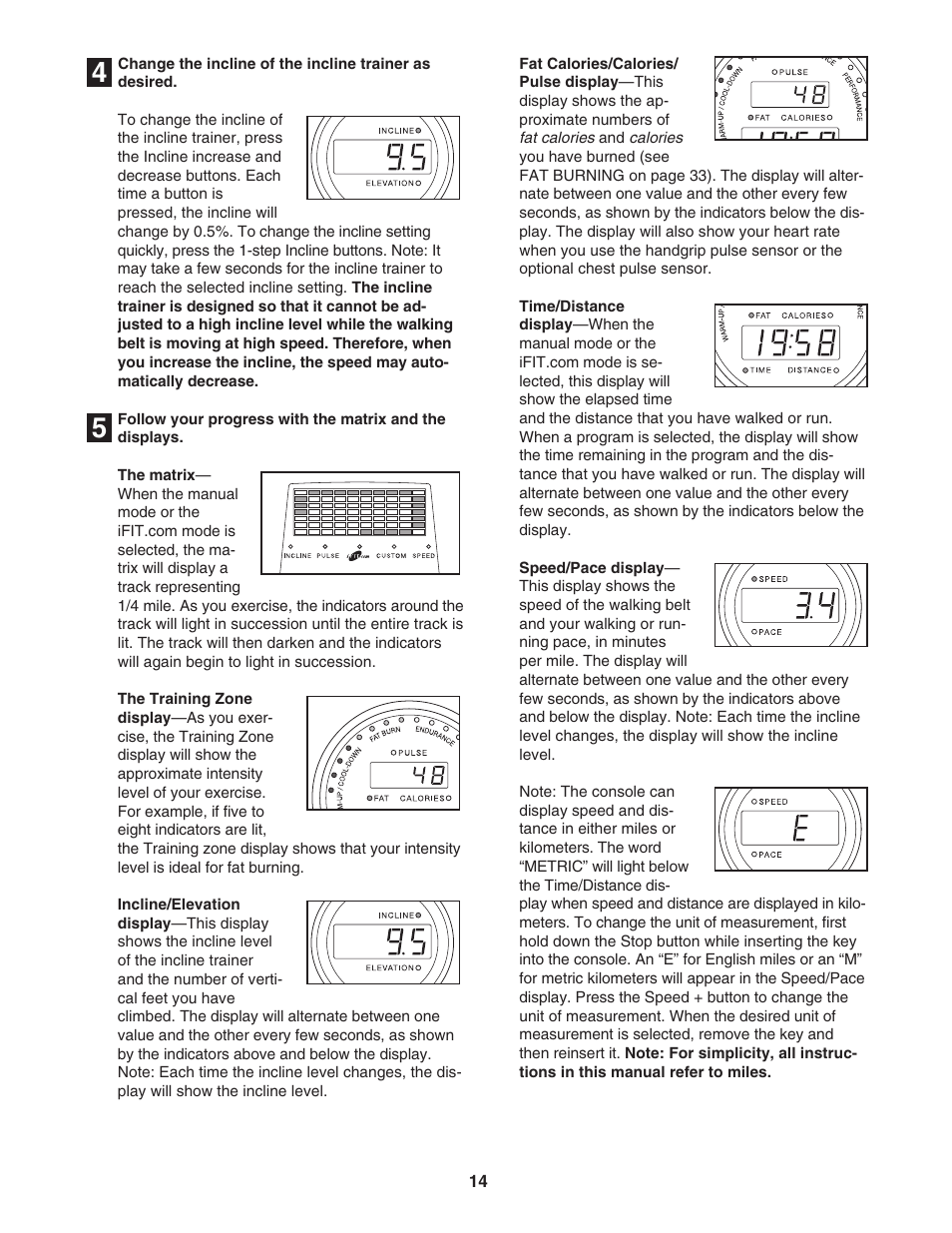 NordicTrack Incline Trainer NTK14940 User Manual | Page 14 / 38