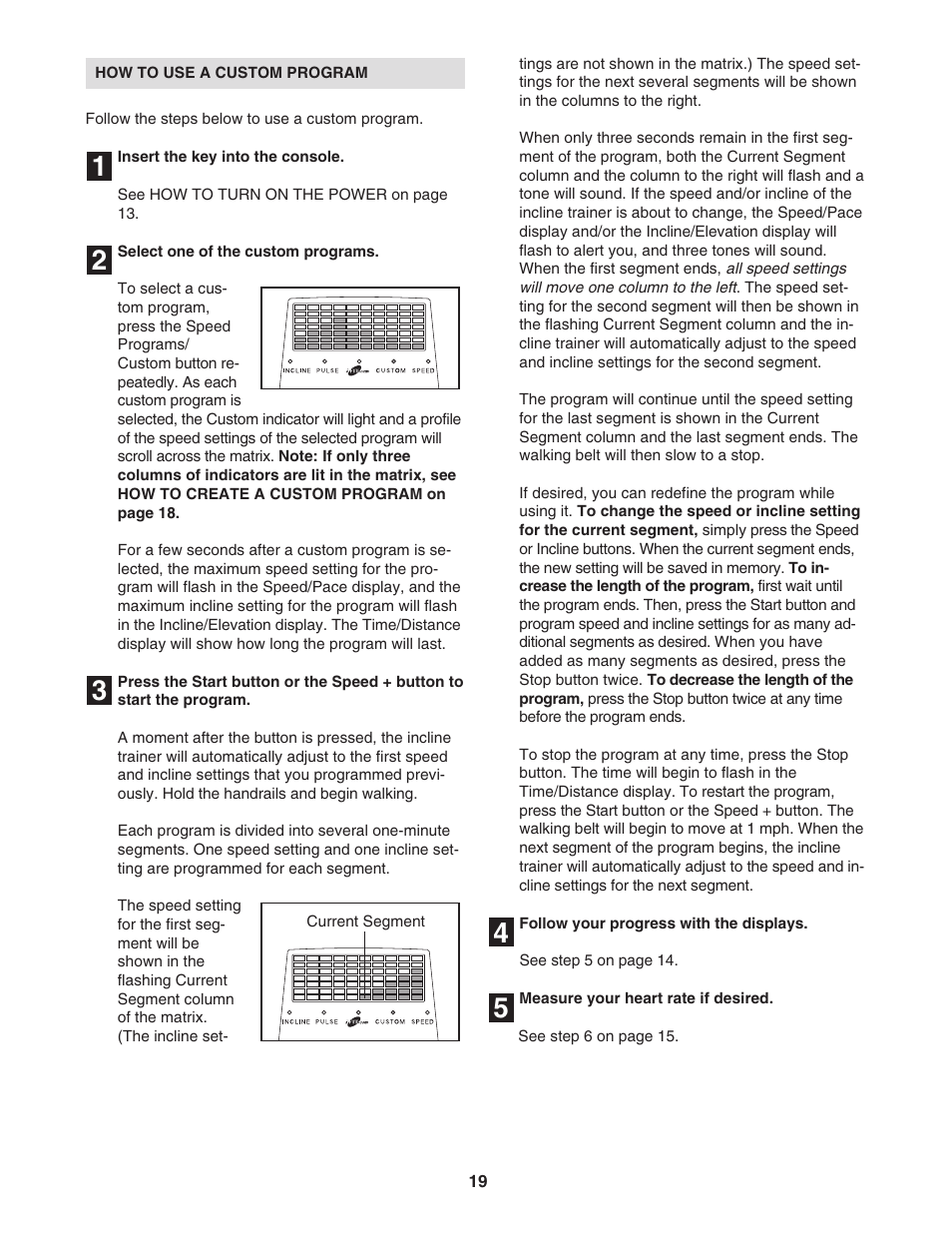 NordicTrack Incline Trainer NTK14940 User Manual | Page 19 / 38