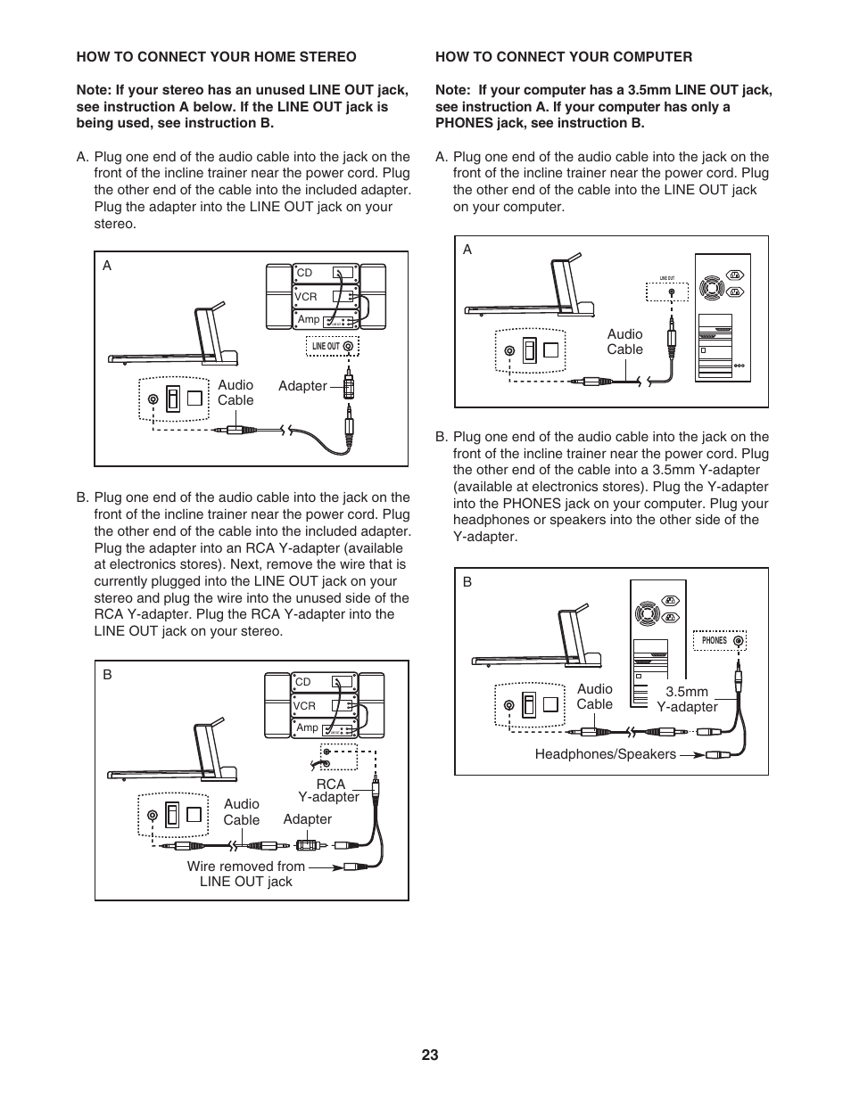 NordicTrack Incline Trainer NTK14940 User Manual | Page 23 / 38