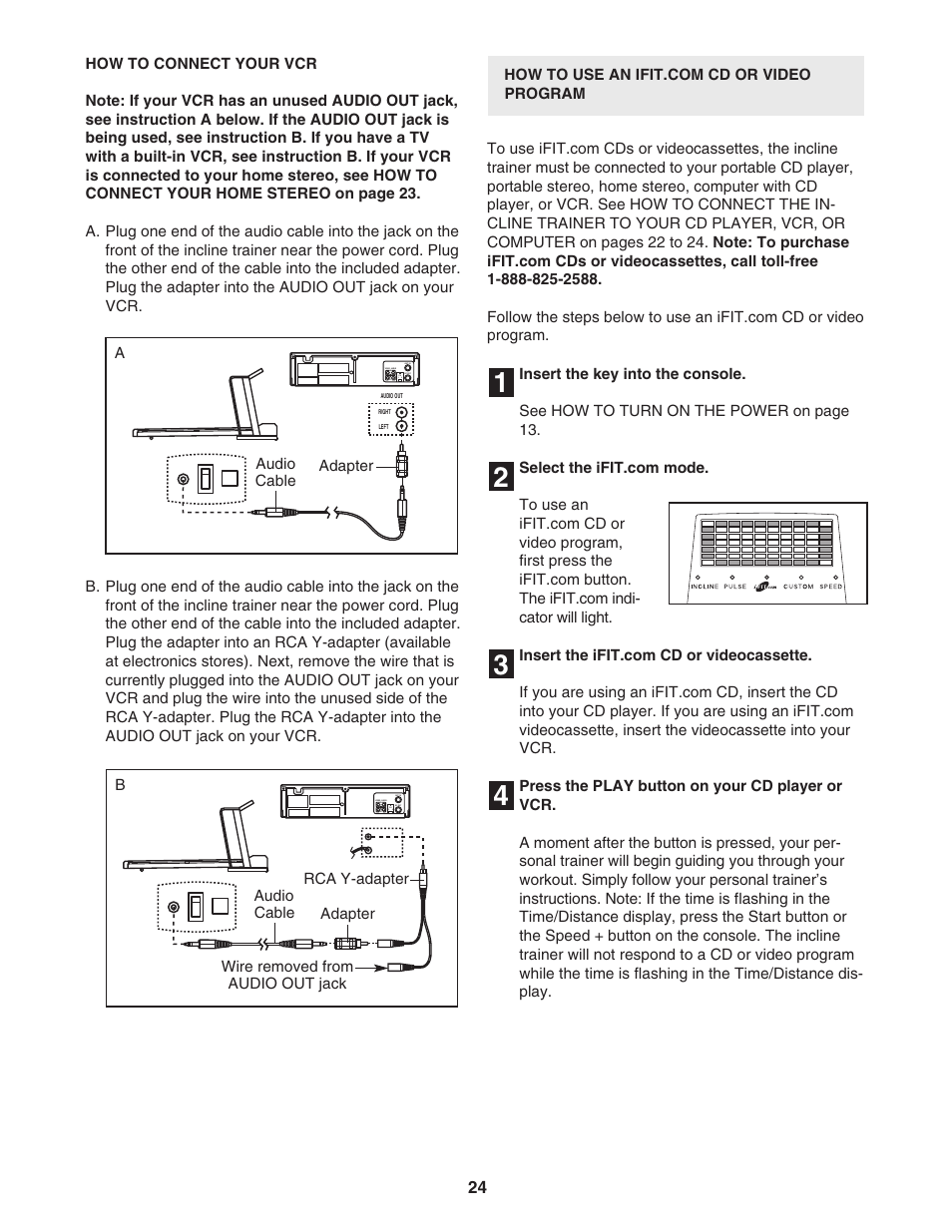 NordicTrack Incline Trainer NTK14940 User Manual | Page 24 / 38