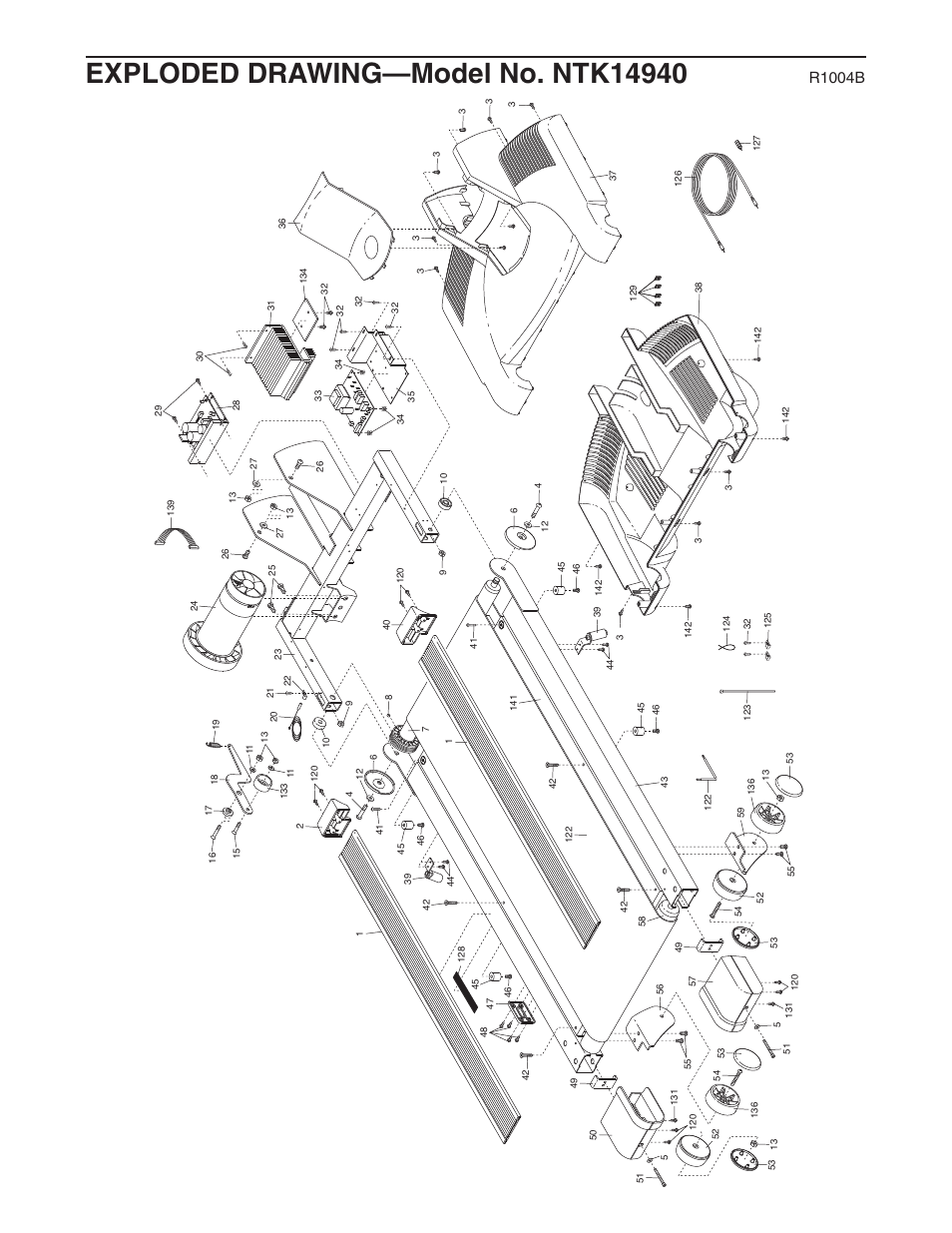 R1004b | NordicTrack Incline Trainer NTK14940 User Manual | Page 36 / 38