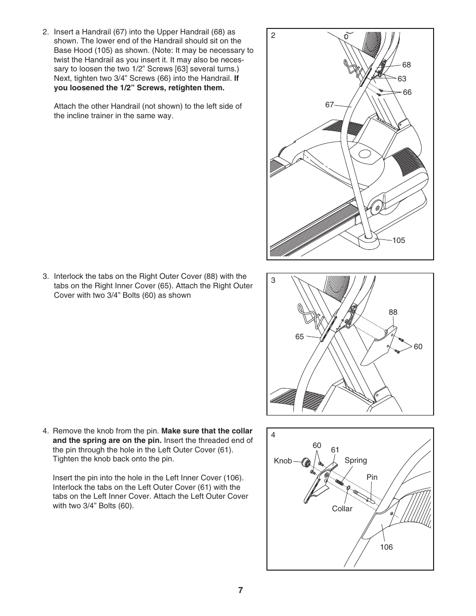 NordicTrack Incline Trainer NTK14940 User Manual | Page 7 / 38