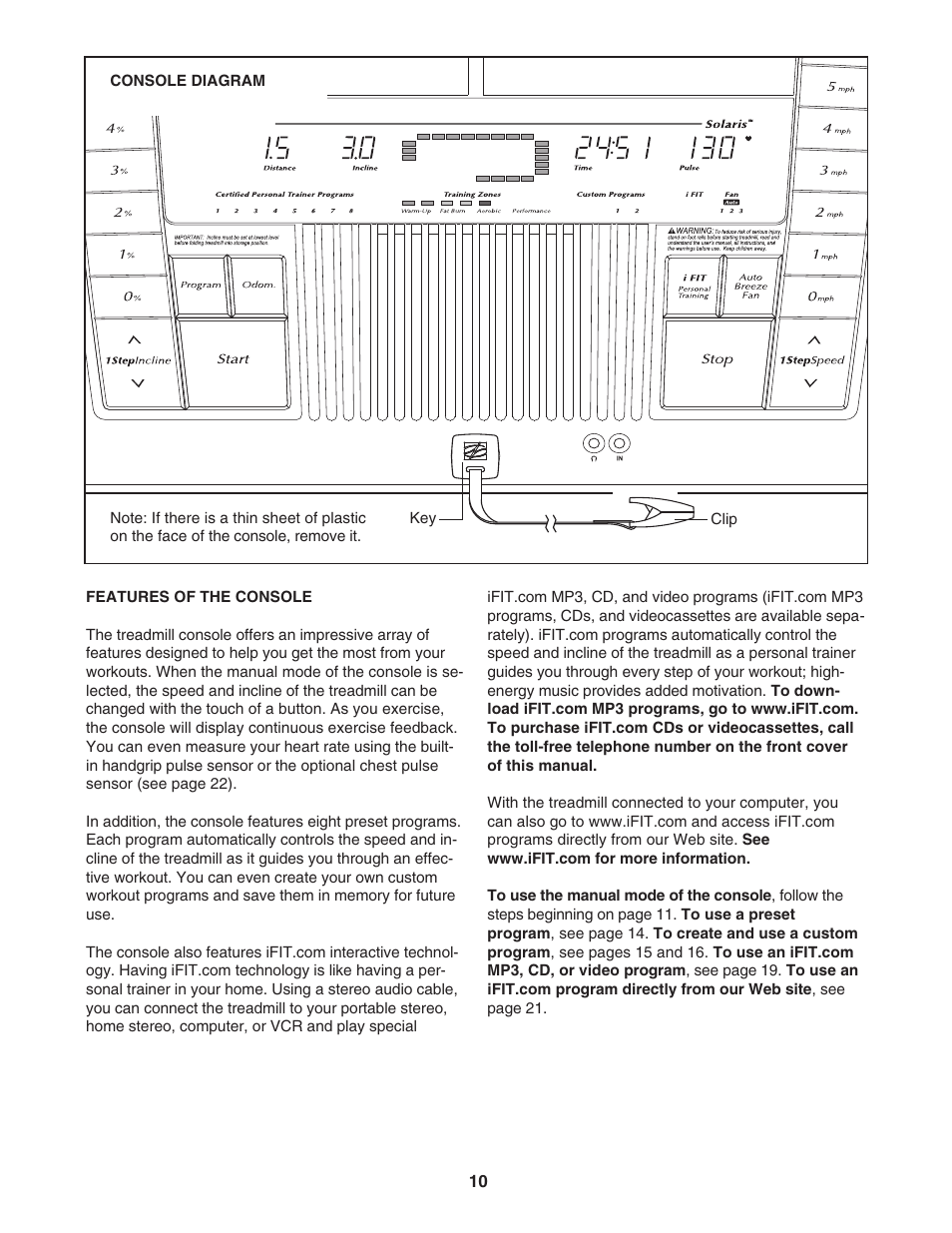 NordicTrack C2200 30600.0 User Manual | Page 10 / 34