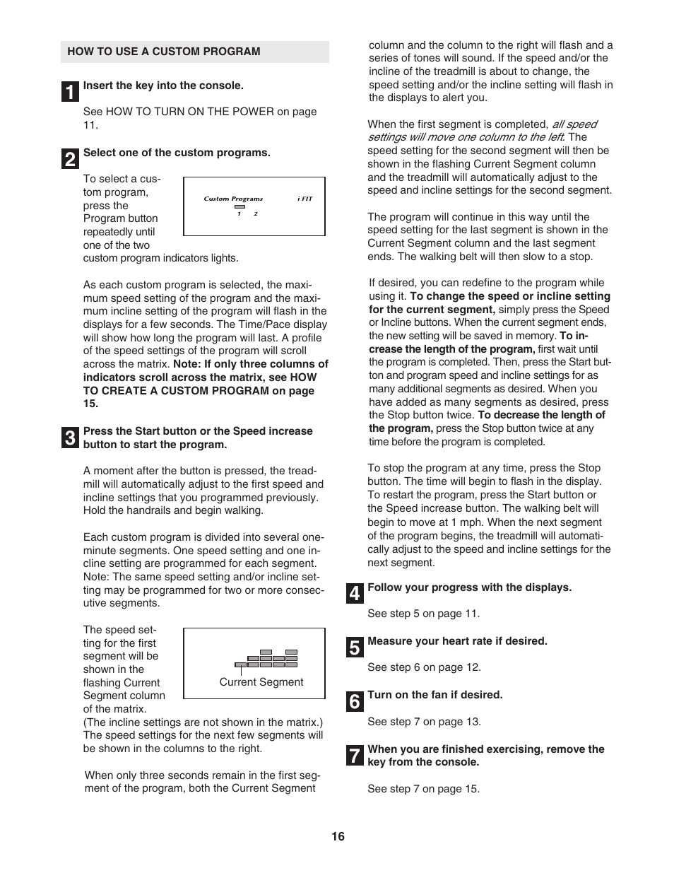 NordicTrack C2200 30600.0 User Manual | Page 16 / 34