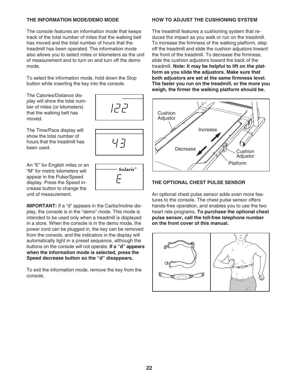 NordicTrack C2200 30600.0 User Manual | Page 22 / 34