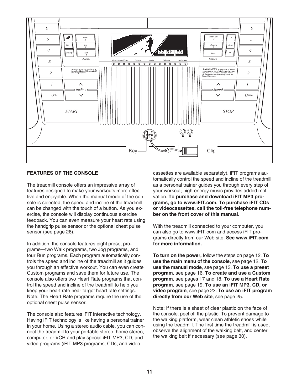 NordicTrack C2300 30601.0 User Manual | Page 11 / 38