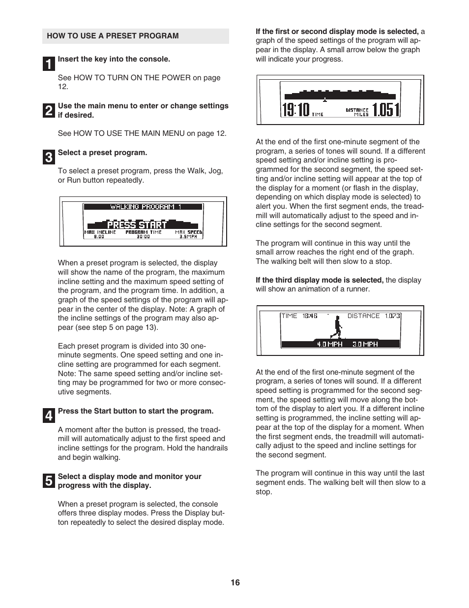 NordicTrack C2300 30601.0 User Manual | Page 16 / 38