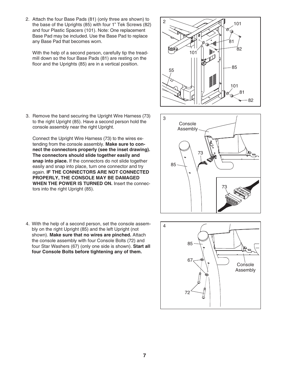 NordicTrack C2300 30601.0 User Manual | Page 7 / 38