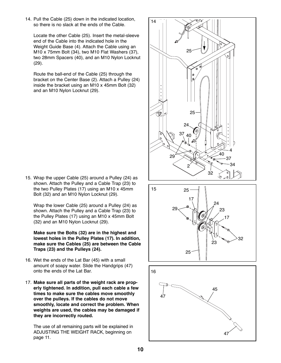 NordicTrack NTBE06901 User Manual | Page 10 / 19