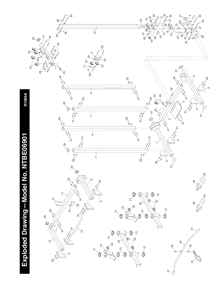 R1000a | NordicTrack NTBE06901 User Manual | Page 19 / 19