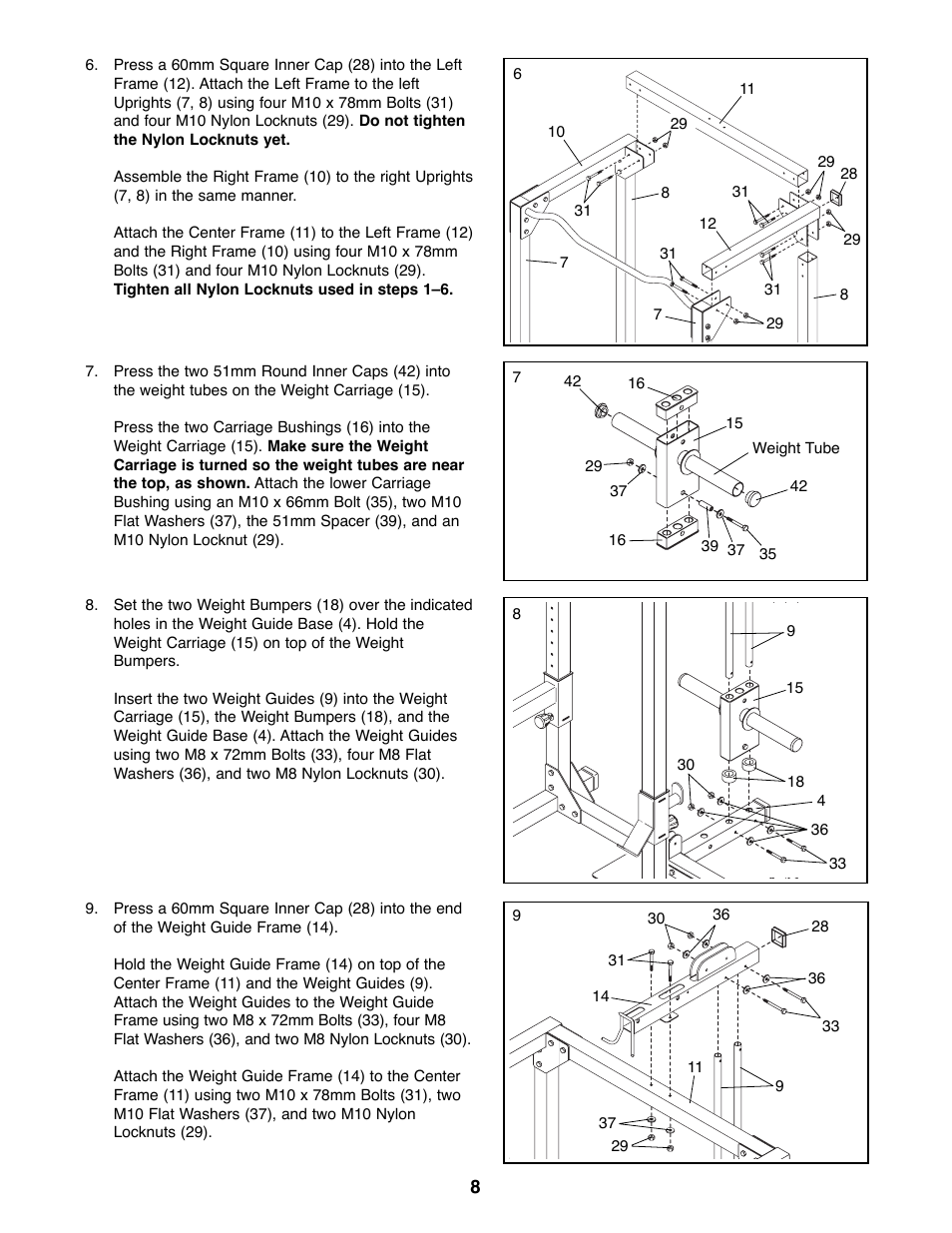 NordicTrack NTBE06901 User Manual | Page 8 / 19