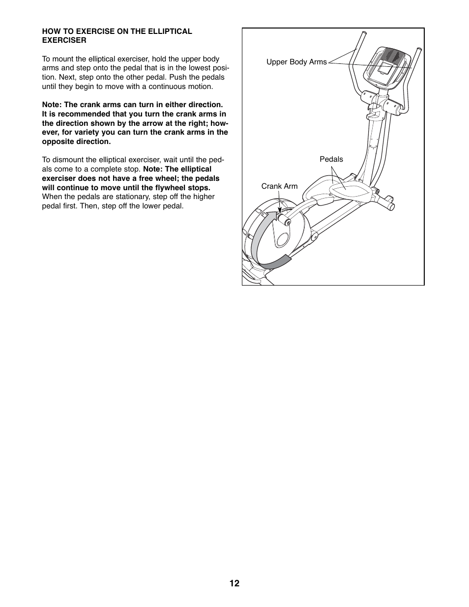 NordicTrack NTEL7506.0 User Manual | Page 12 / 28