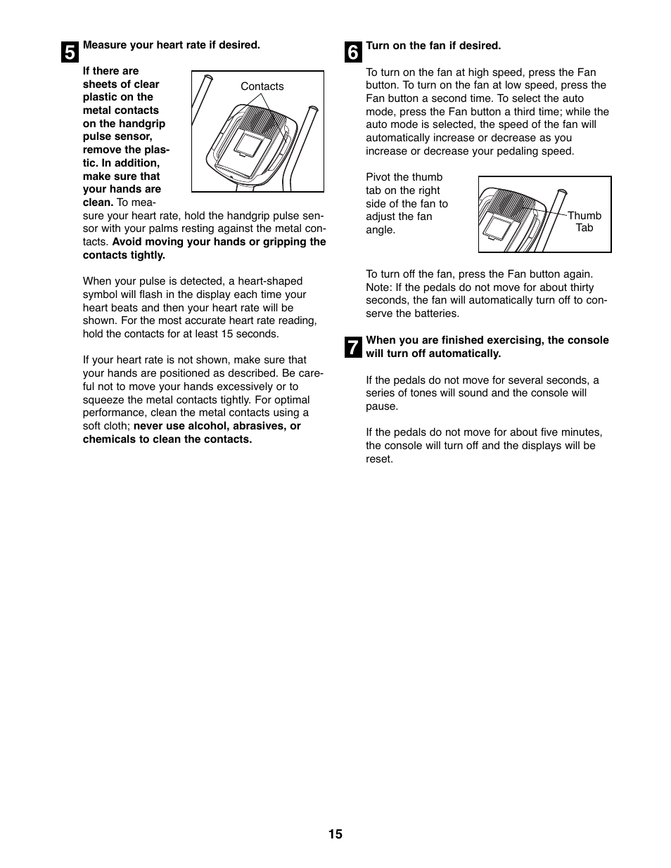 NordicTrack NTEL7506.0 User Manual | Page 15 / 28