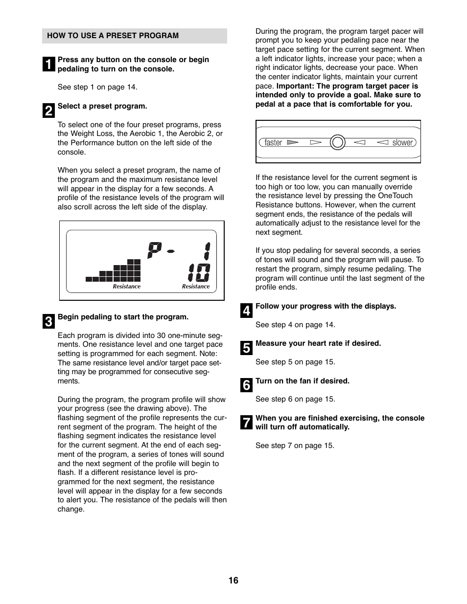 NordicTrack NTEL7506.0 User Manual | Page 16 / 28