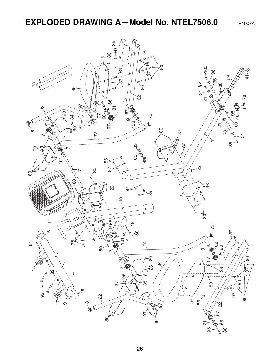 NordicTrack NTEL7506.0 User Manual | Page 26 / 28