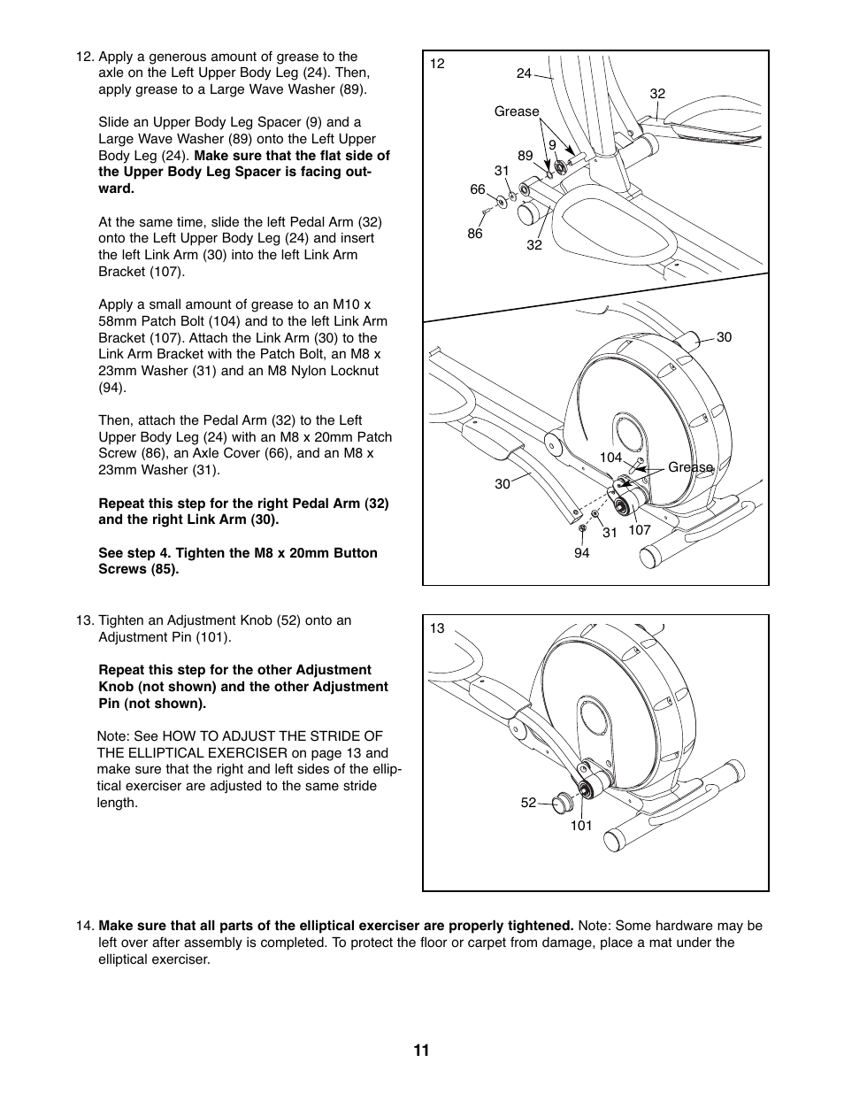 NordicTrack ASR630 831.23765.1 User Manual | Page 11 / 28