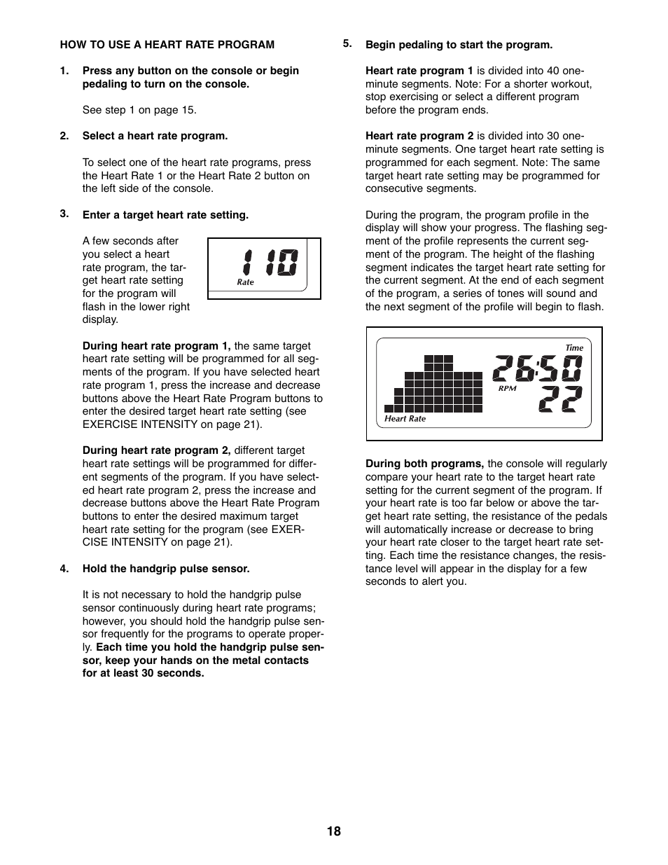 NordicTrack ASR630 831.23765.1 User Manual | Page 18 / 28