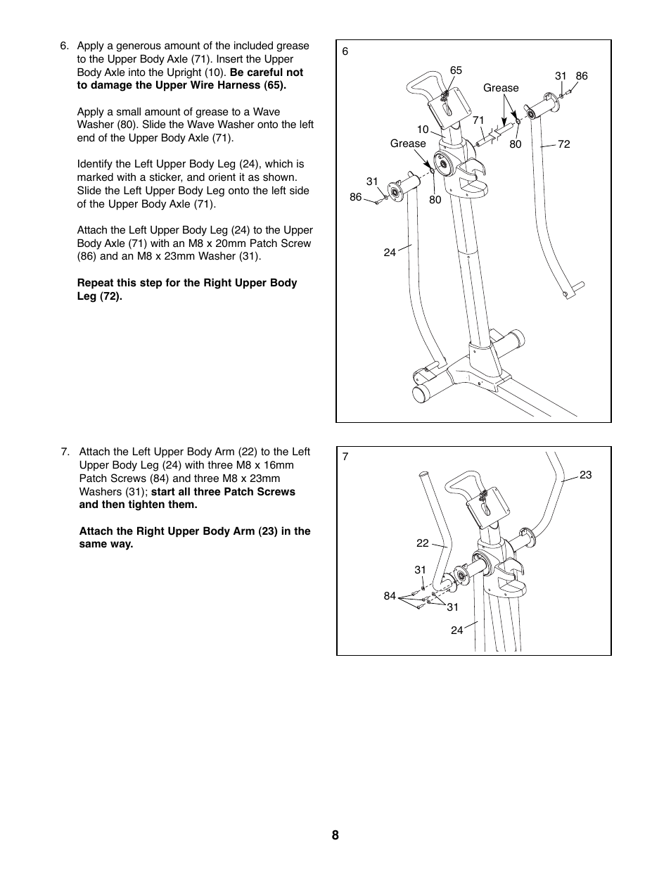 NordicTrack ASR630 831.23765.1 User Manual | Page 8 / 28