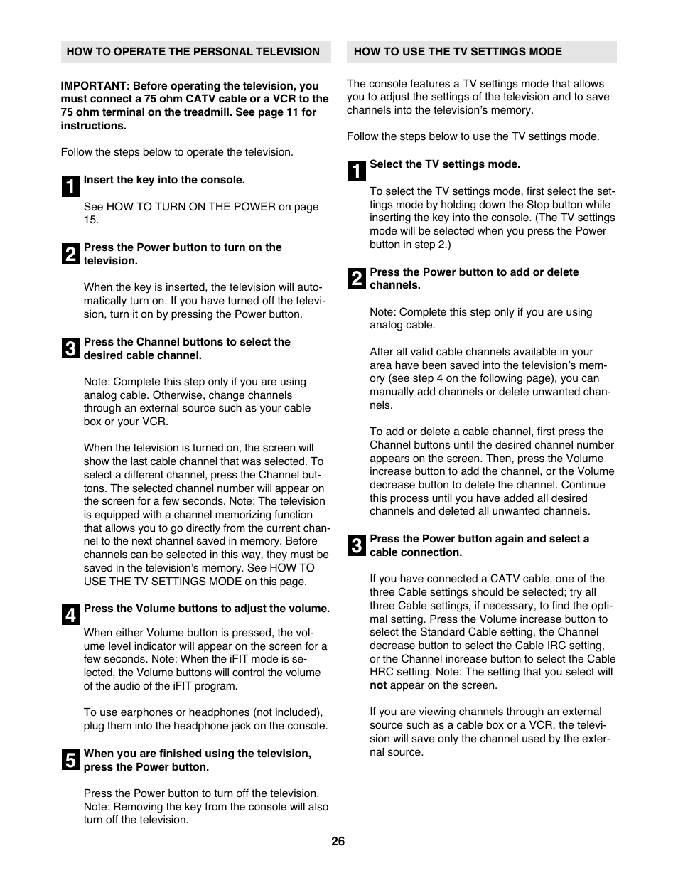 NordicTrack NTL21905.2 User Manual | Page 26 / 38