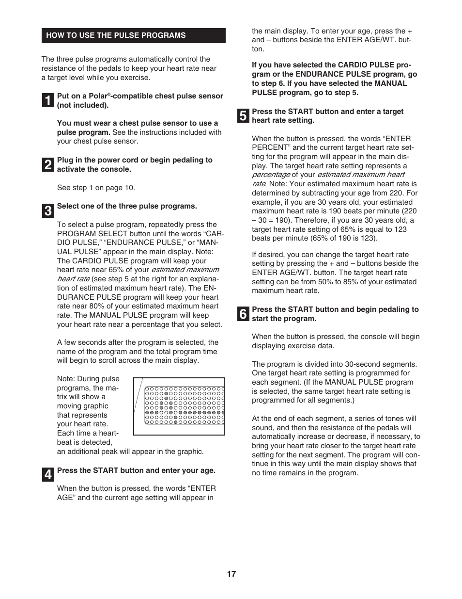 NordicTrack 9600 User Manual | Page 18 / 35