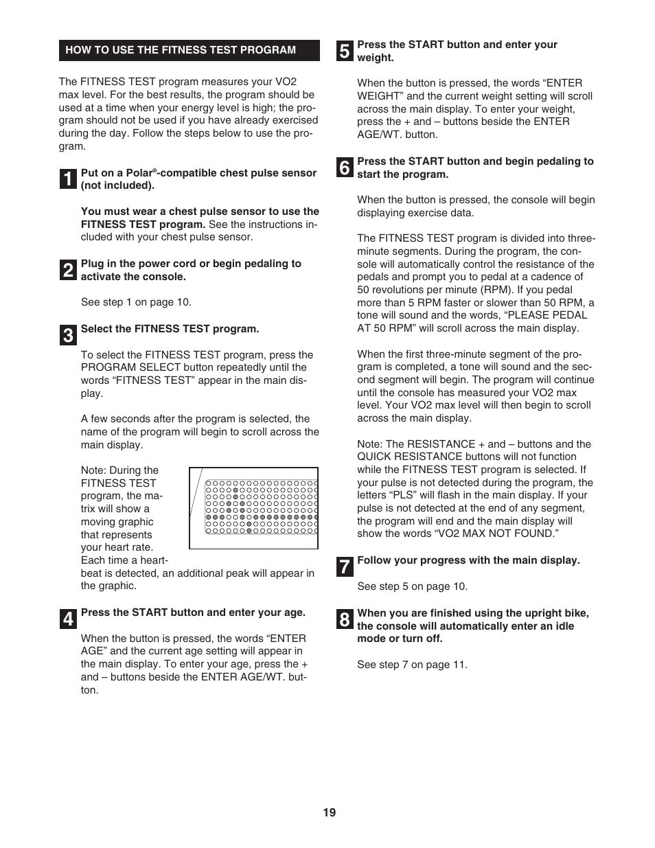 NordicTrack 9600 User Manual | Page 20 / 35