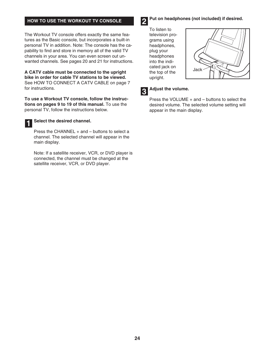 NordicTrack 9600 User Manual | Page 25 / 35