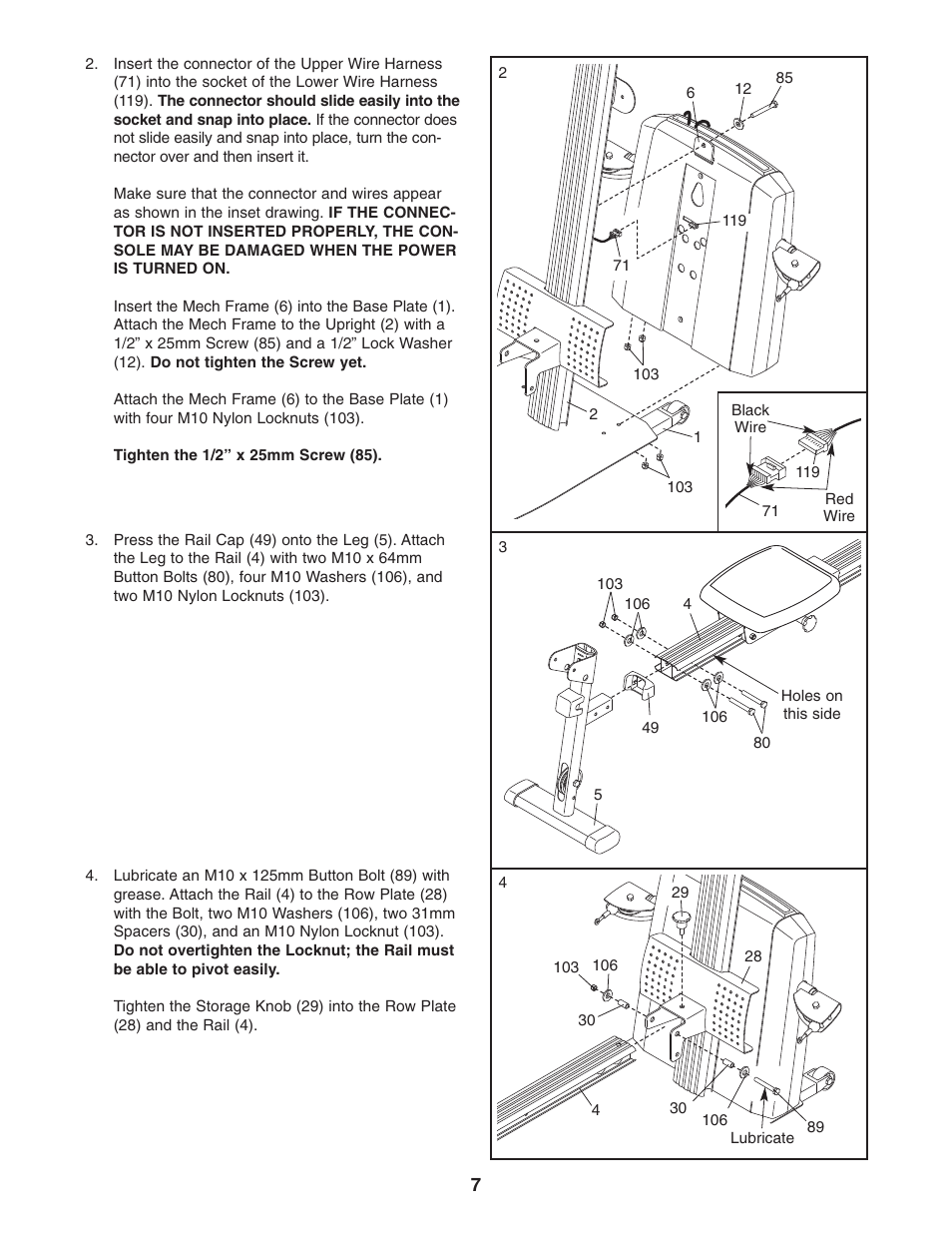 NordicTrack FUTURA NTS78740 User Manual | Page 7 / 27