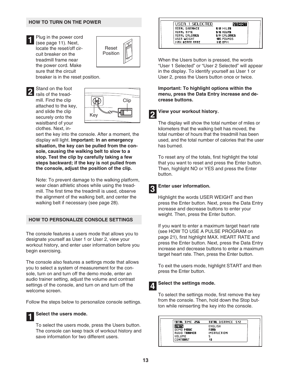 NordicTrack ELITE NTL16905.1 User Manual | Page 13 / 34