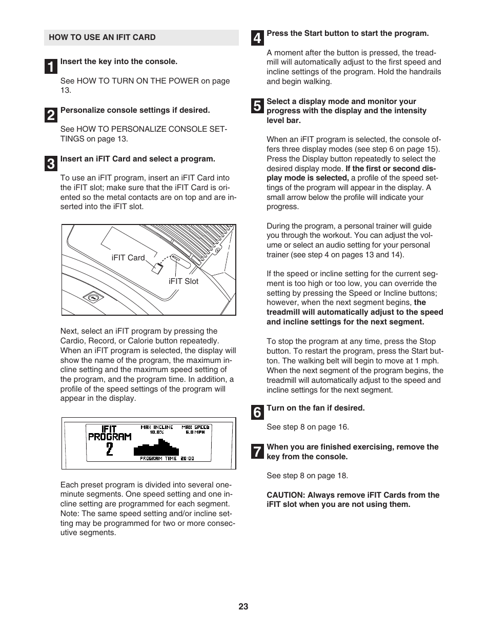 NordicTrack ELITE NTL16905.1 User Manual | Page 23 / 34