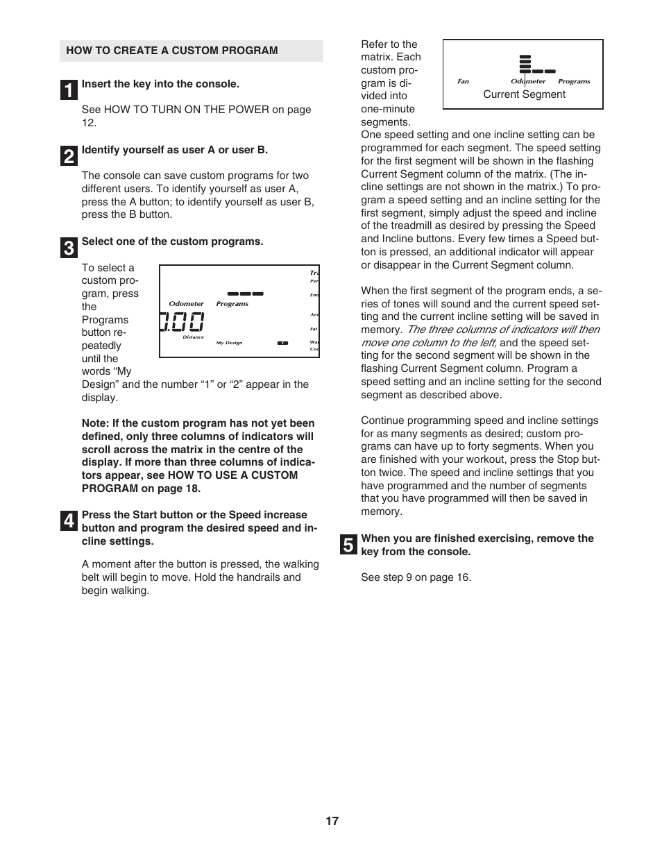 NordicTrack 1900i NATL82205.0 User Manual | Page 17 / 38