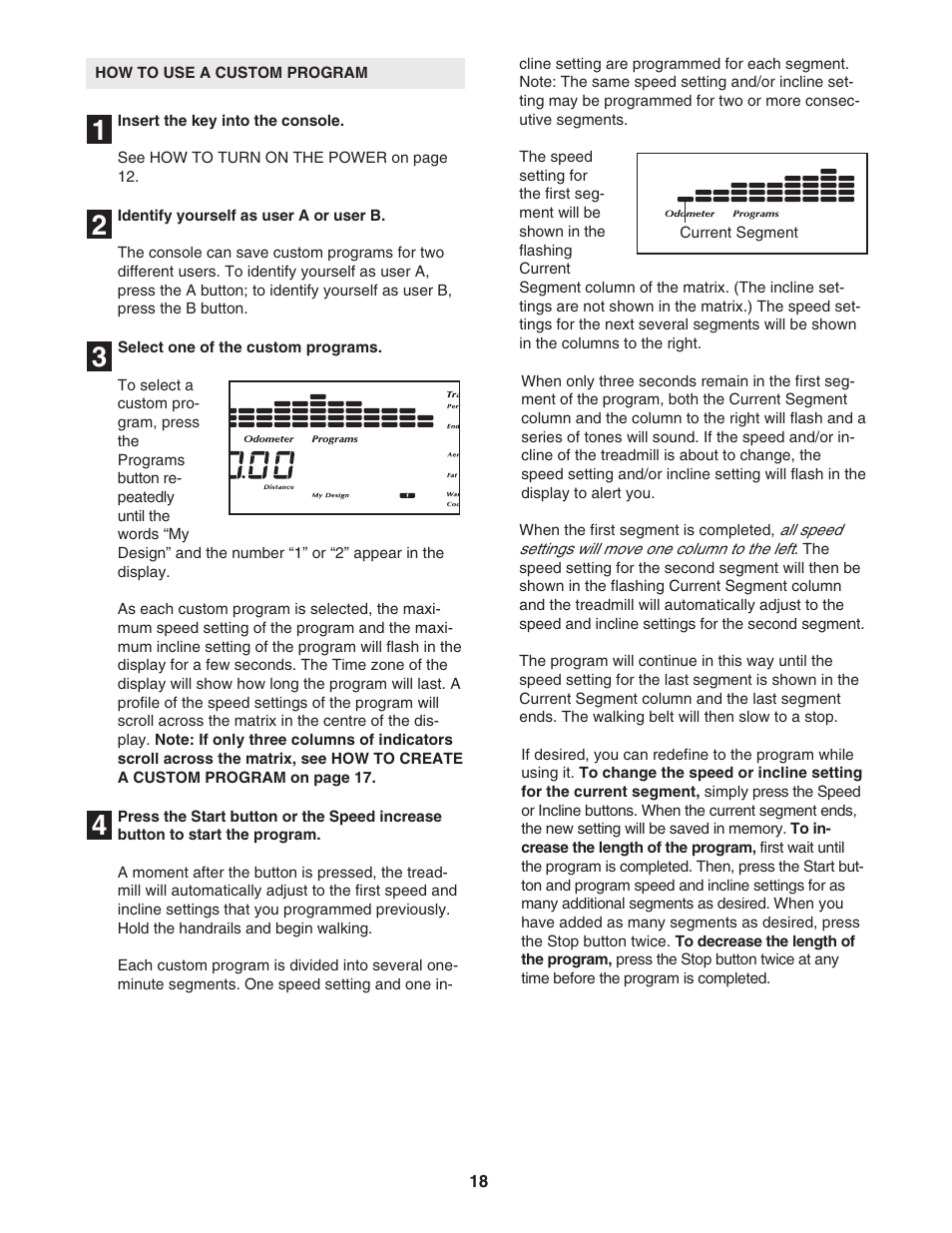 NordicTrack 1900i NATL82205.0 User Manual | Page 18 / 38