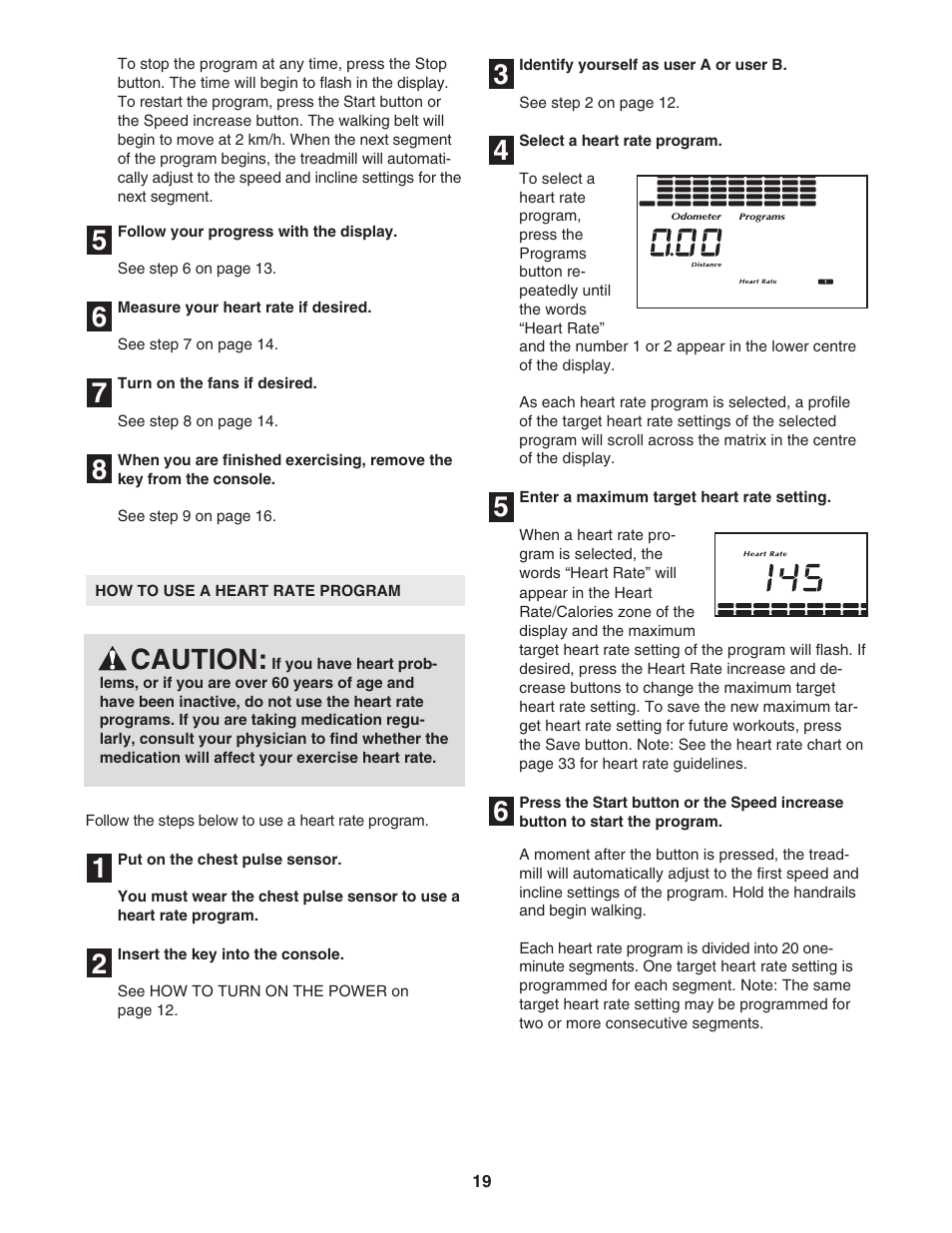 NordicTrack 1900i NATL82205.0 User Manual | Page 19 / 38