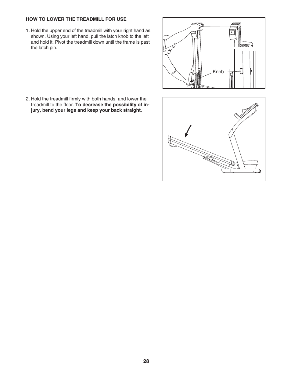 NordicTrack 1900i NATL82205.0 User Manual | Page 28 / 38