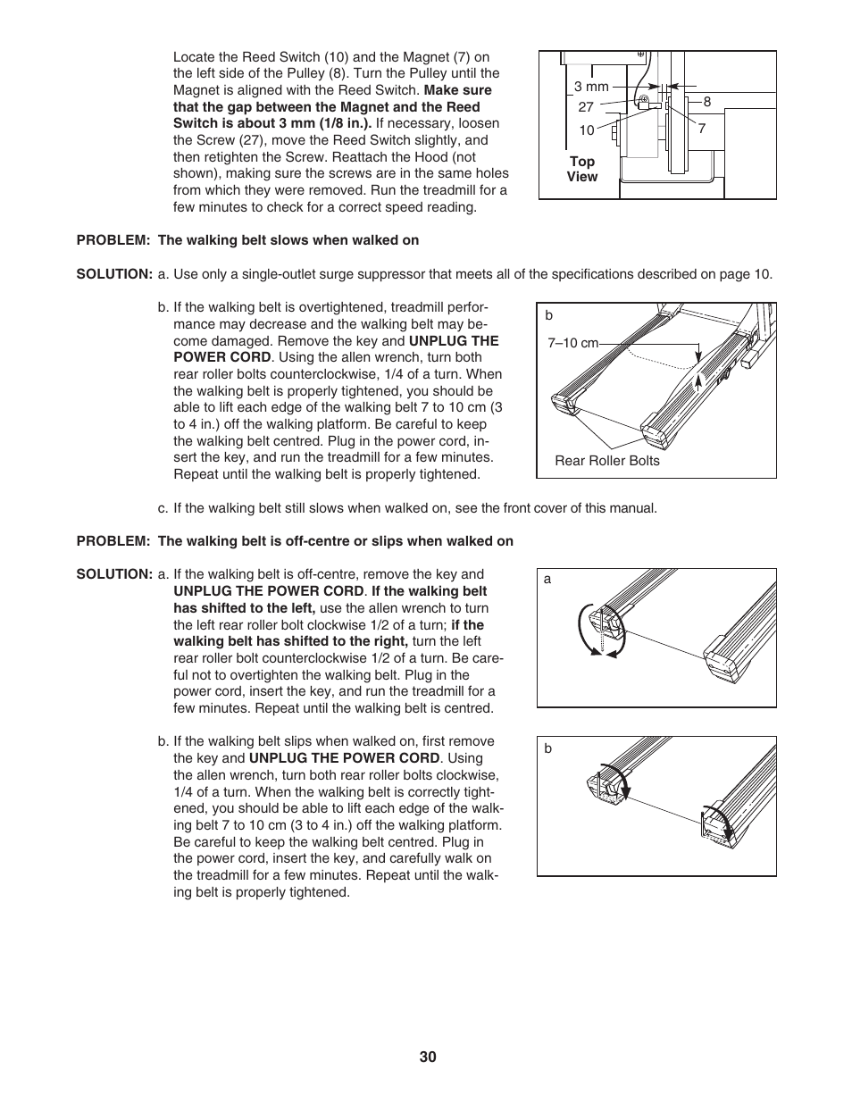 NordicTrack 1900i NATL82205.0 User Manual | Page 30 / 38