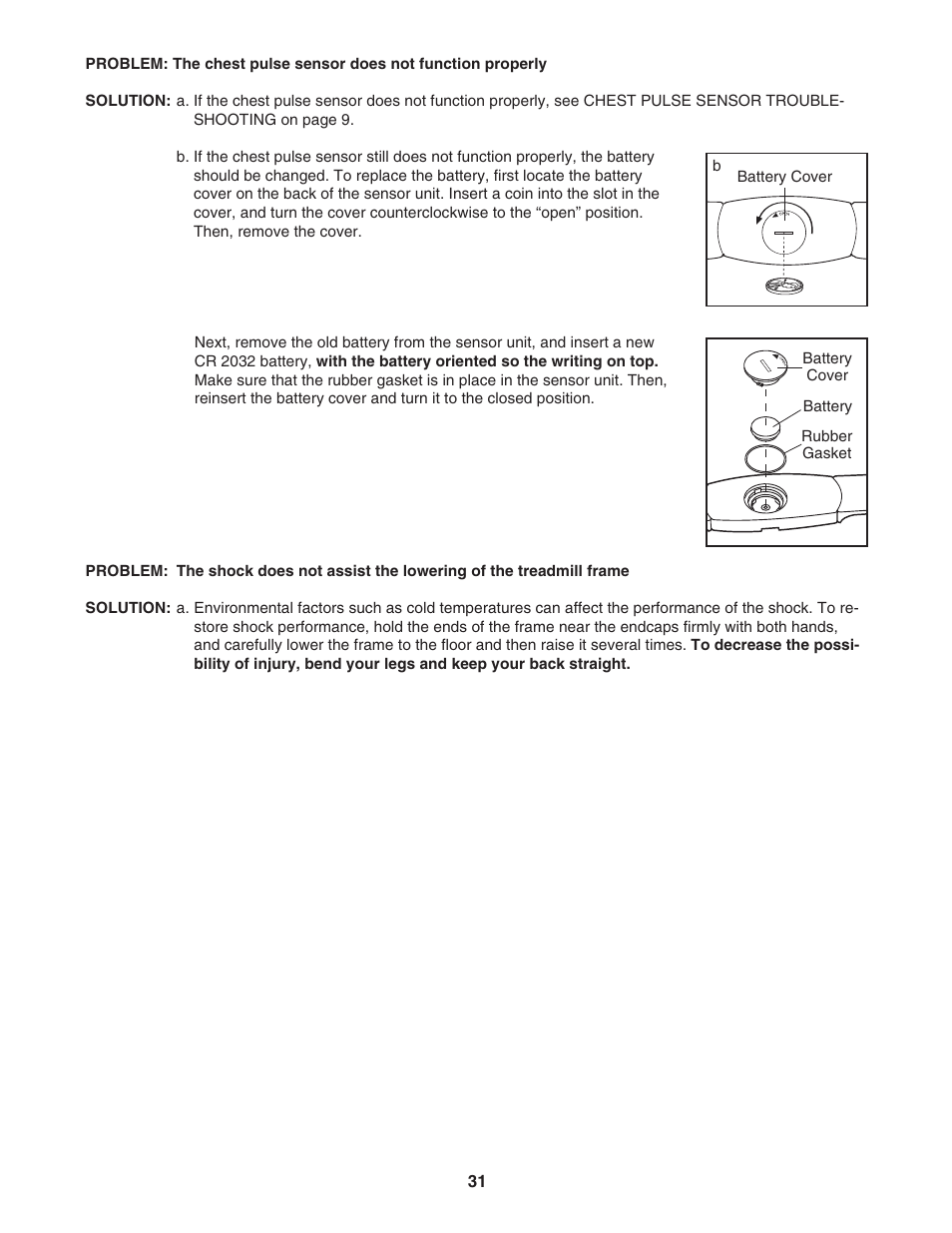 NordicTrack 1900i NATL82205.0 User Manual | Page 31 / 38