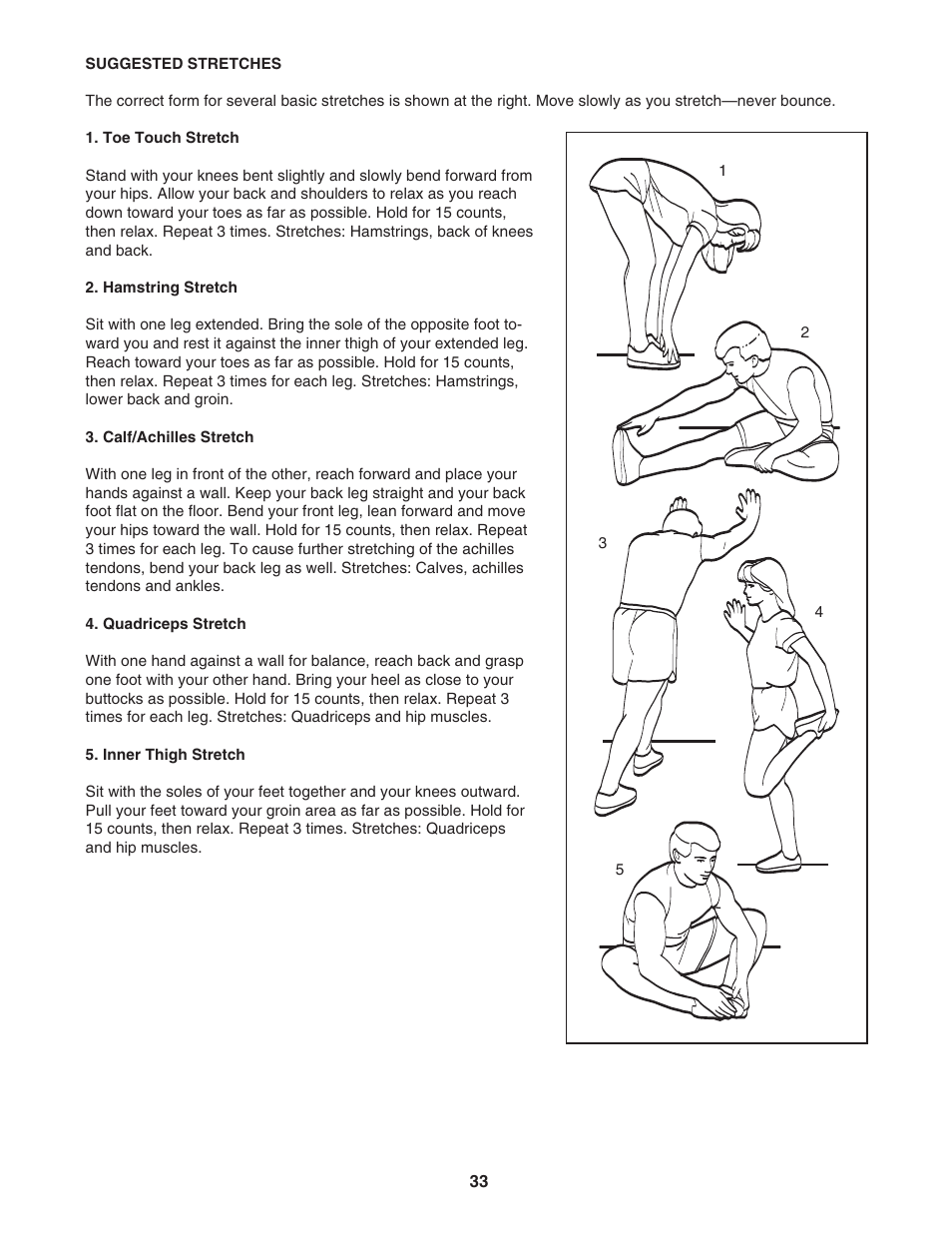 NordicTrack 1900i NATL82205.0 User Manual | Page 33 / 38