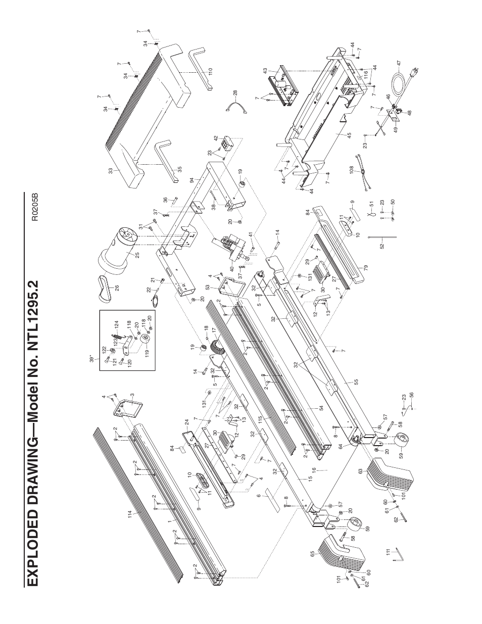 R0205b | NordicTrack NTL1295.2 User Manual | Page 36 / 38