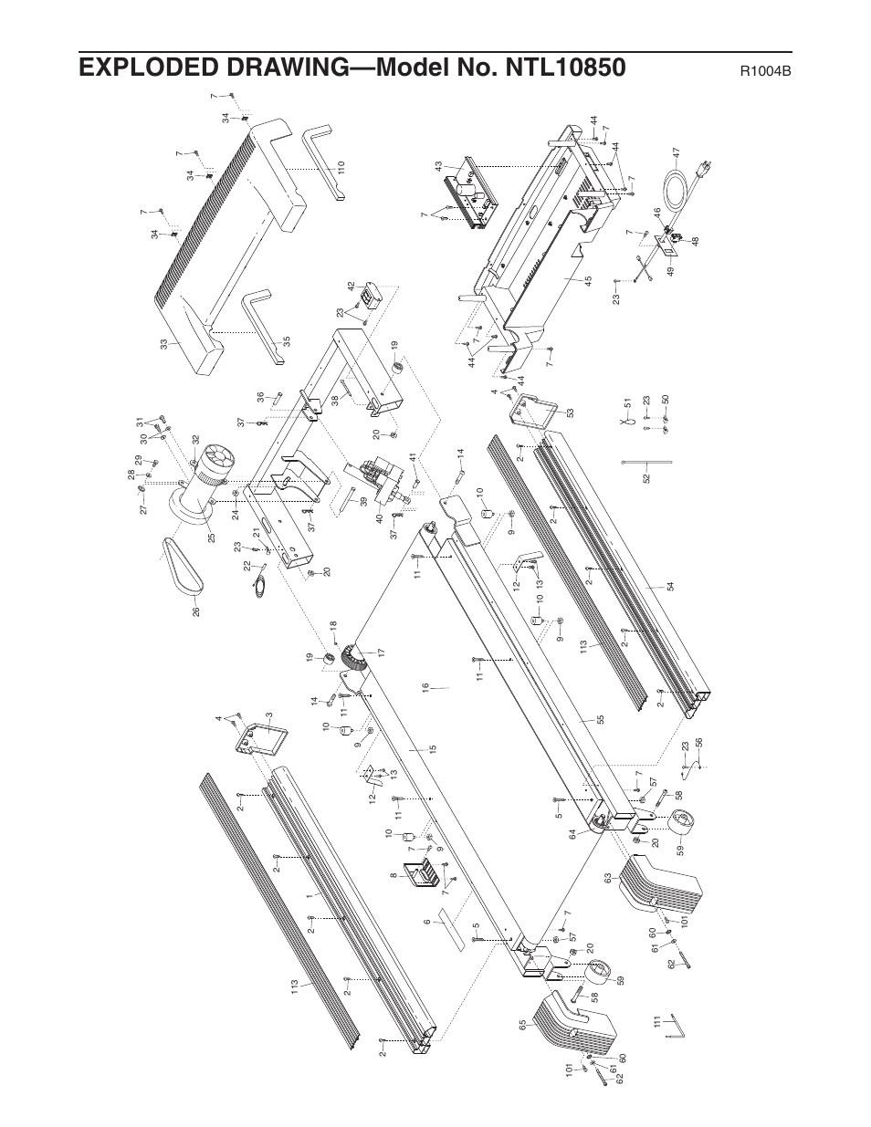 R1004b | NordicTrack A2050 NTL10850 User Manual | Page 32 / 34