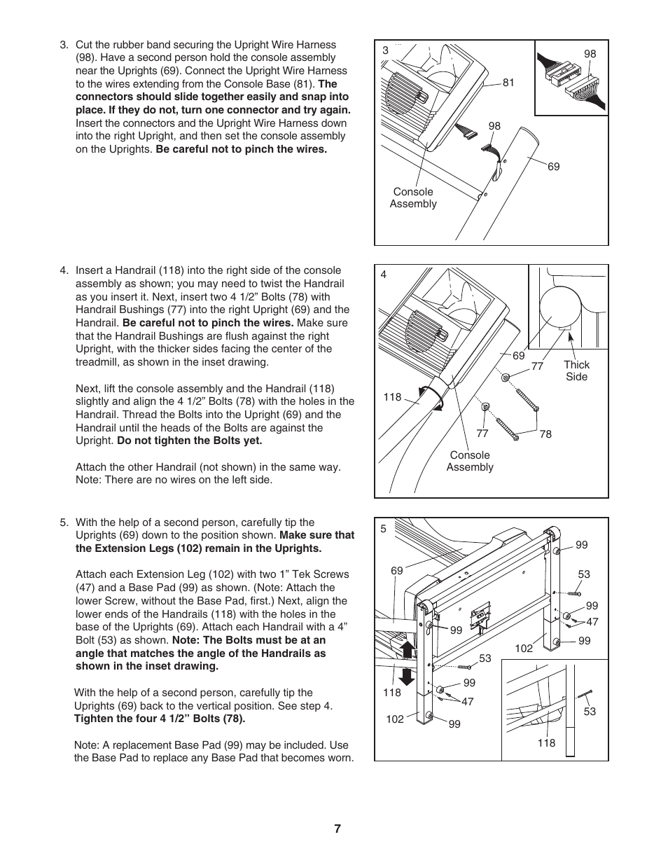 NordicTrack C 2300 NTL12943 User Manual | Page 7 / 34