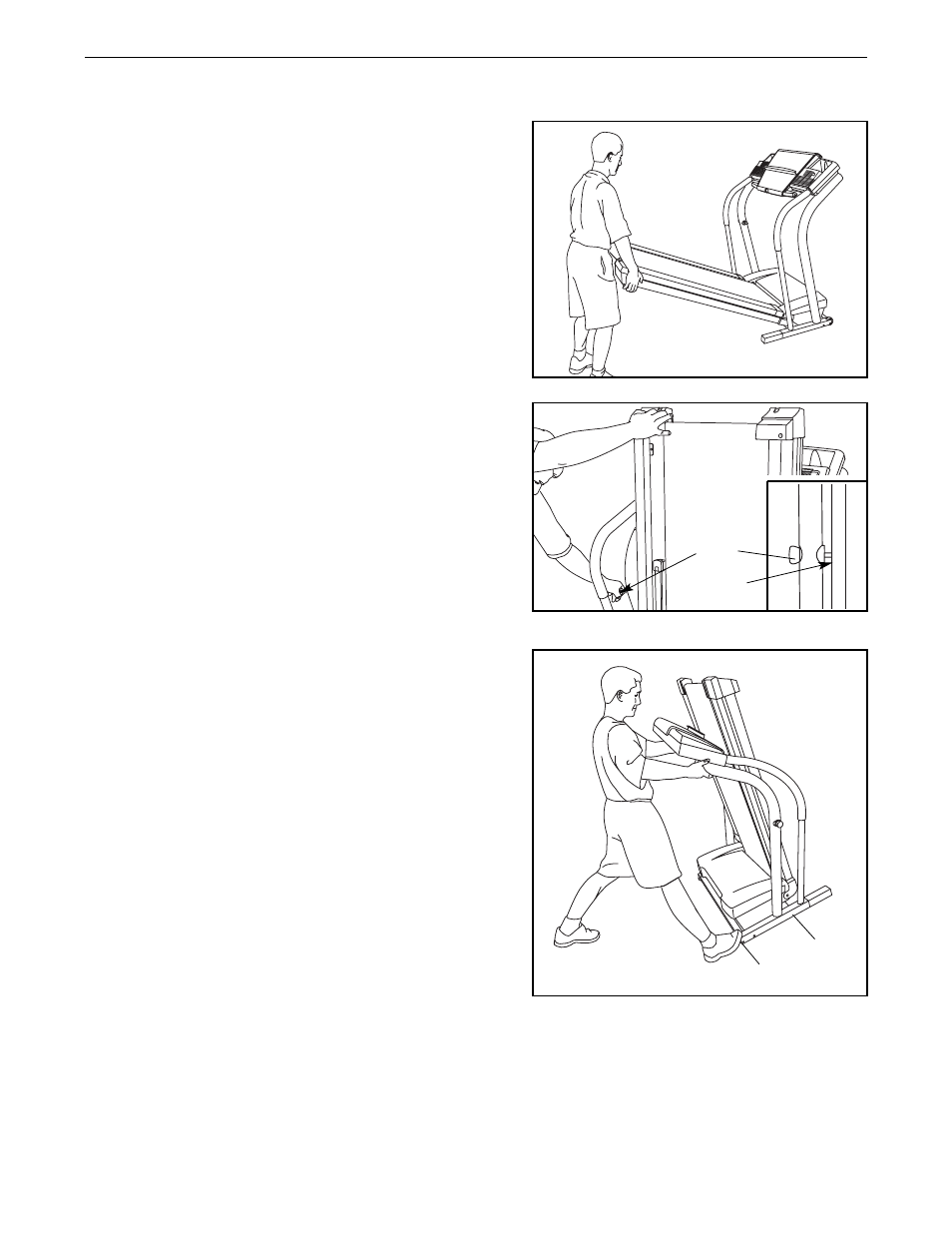 How to fold and move the treadmill | NordicTrack C 2000 NTL10841 User Manual | Page 23 / 34