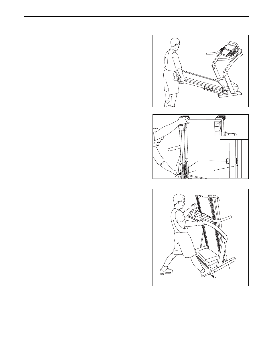 How to fold and move the treadmill | NordicTrack NTL14940 User Manual | Page 26 / 34