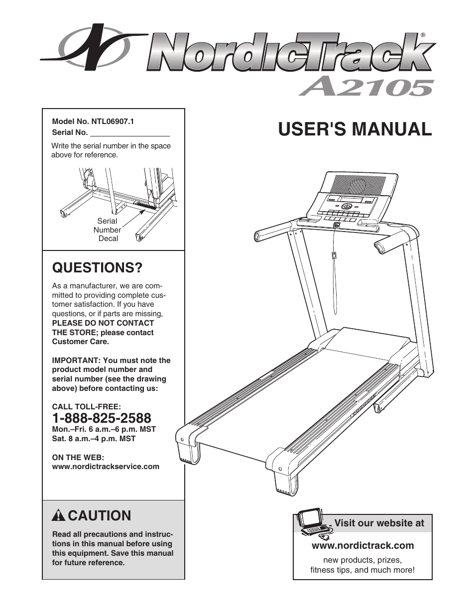 NordicTrack NTL06907.1 User Manual | 36 pages