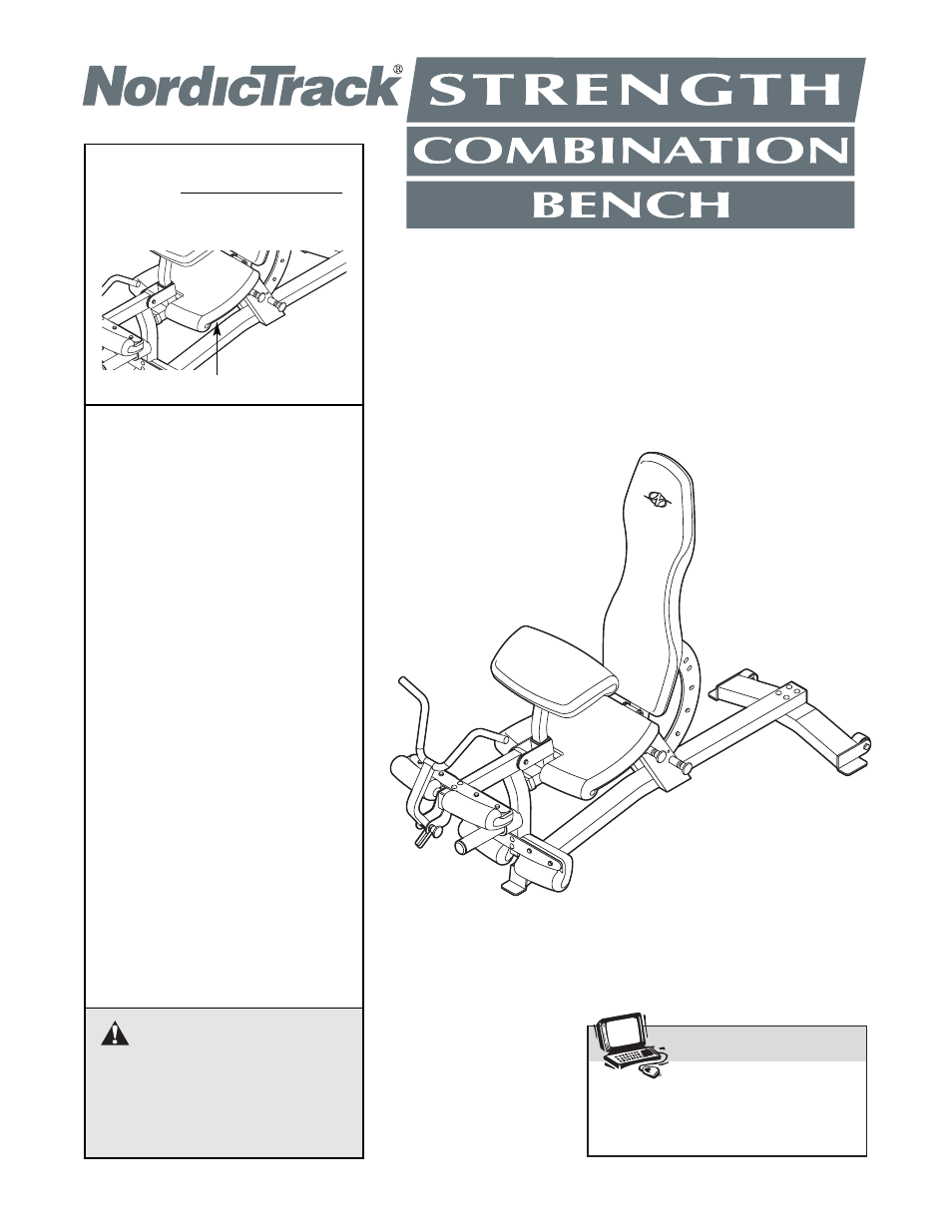 NordicTrack NTB14921 User Manual | 16 pages