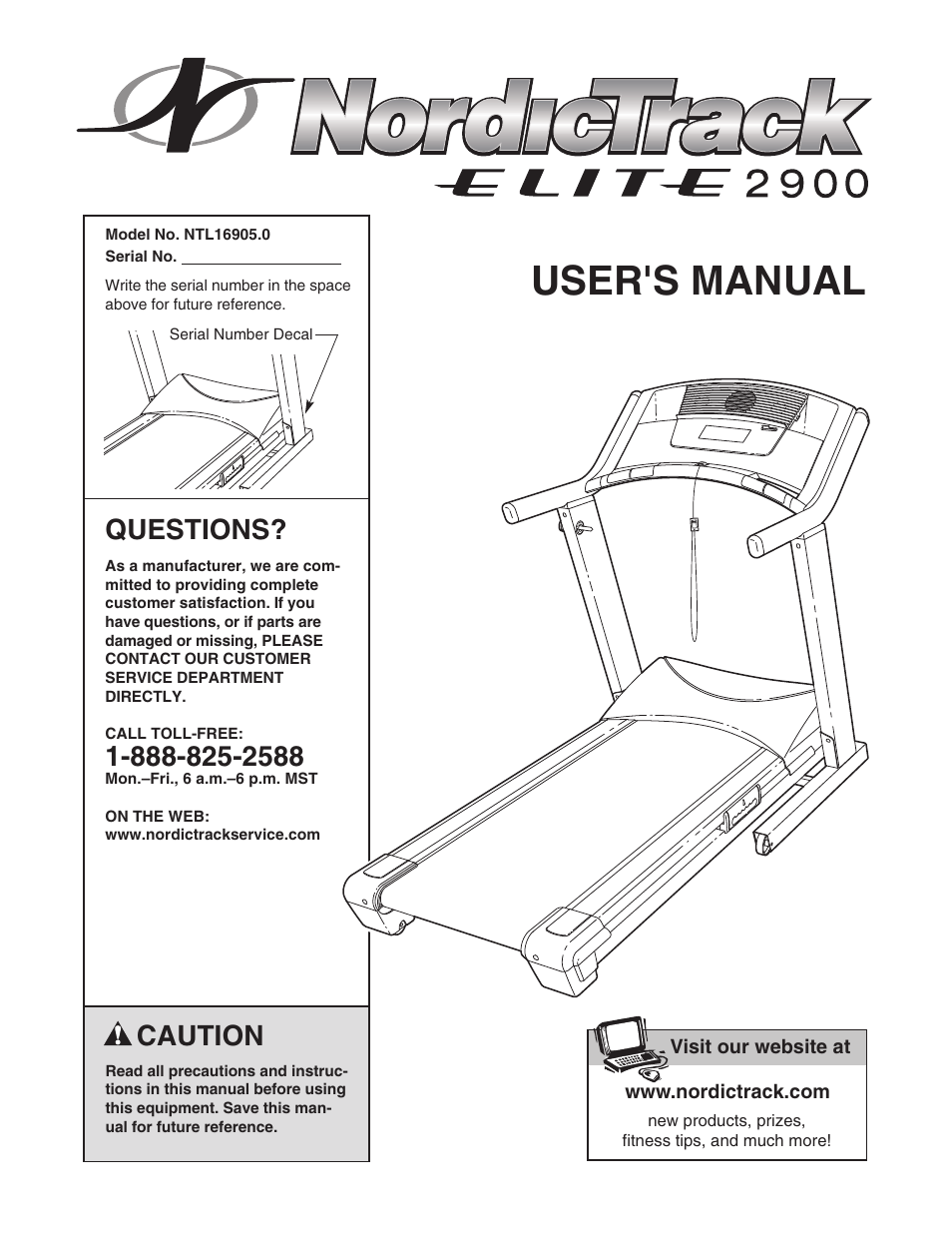 NordicTrack ELITE NTL16905.0 User Manual | 34 pages