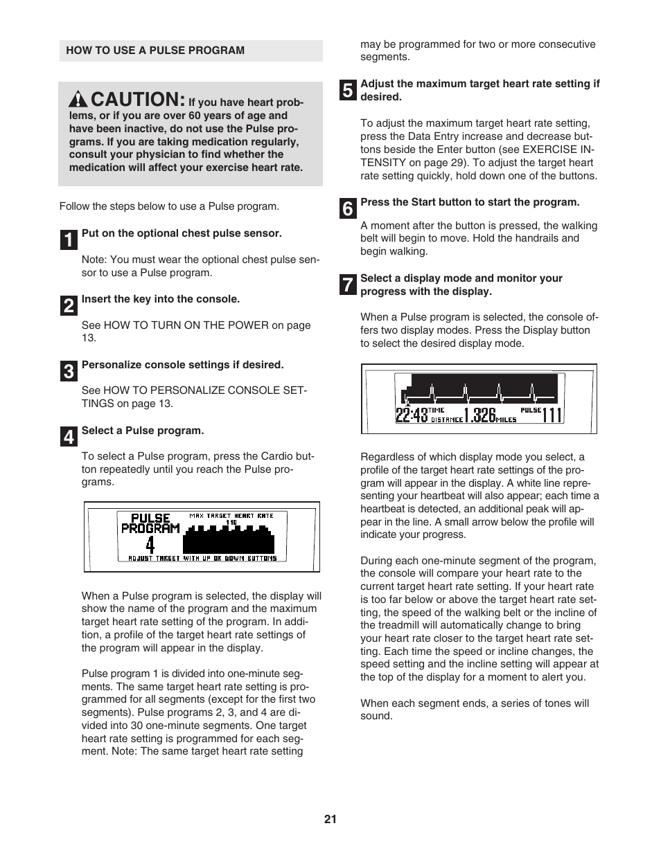 NordicTrack ELITE NTL16905.0 User Manual | Page 21 / 34