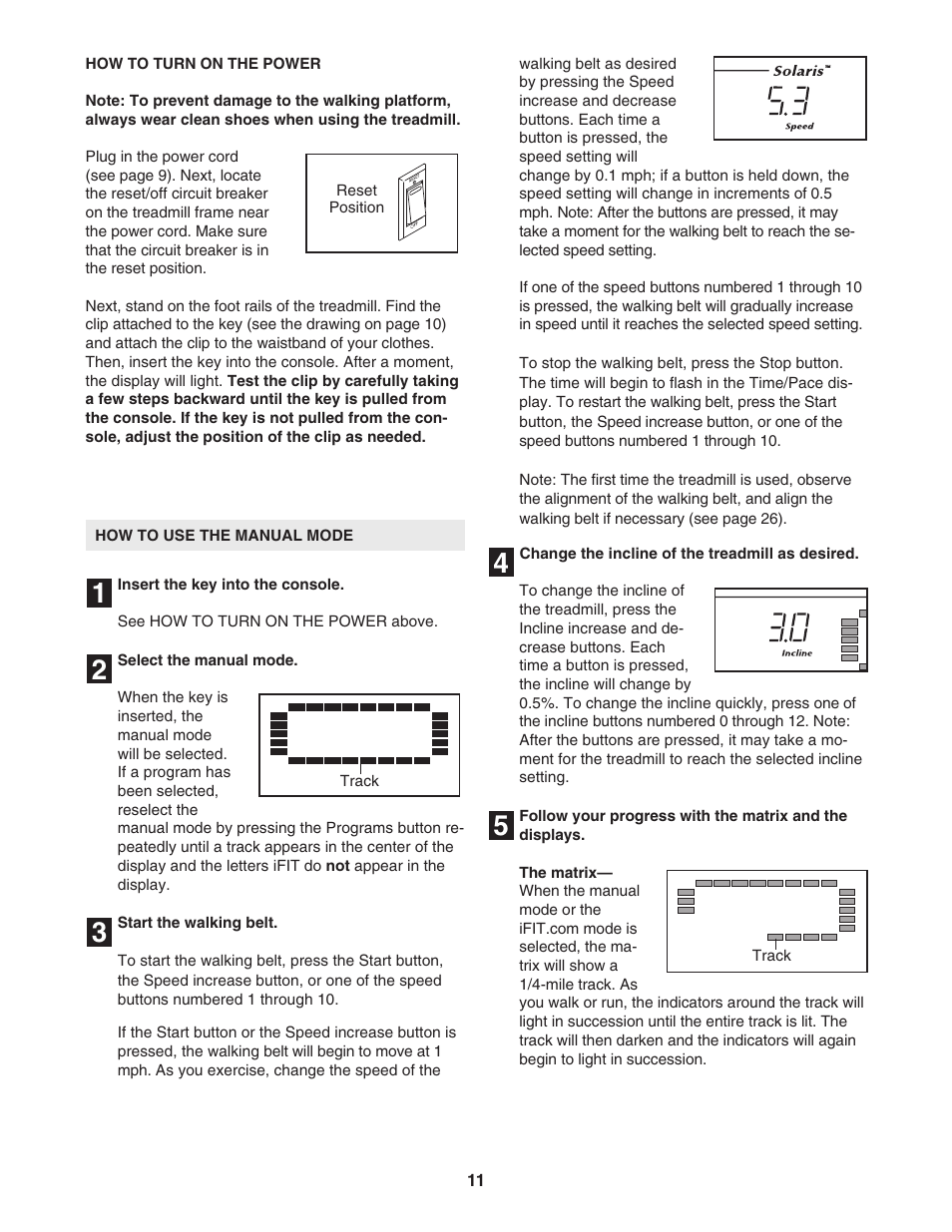 NordicTrack C2100 NTL1075.0 User Manual | Page 11 / 34