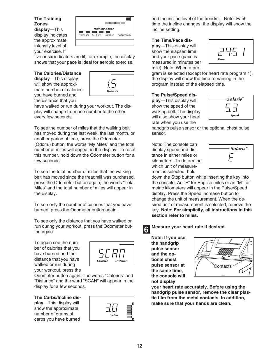 NordicTrack C2100 NTL1075.0 User Manual | Page 12 / 34