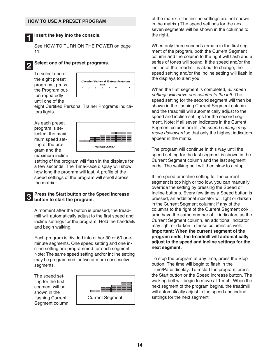 NordicTrack C2100 NTL1075.0 User Manual | Page 14 / 34