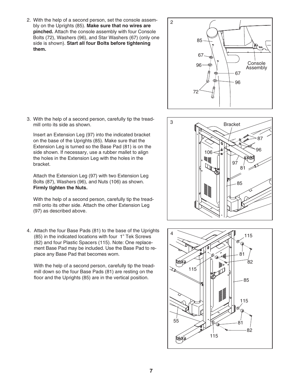 NordicTrack C2100 NTL1075.0 User Manual | Page 7 / 34